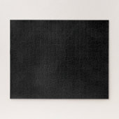 Puzzle Solid Black with Dark Grey Geometric (Horizontal)