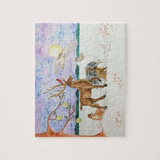 Puzzle Solstice d'hiver (Vertical)