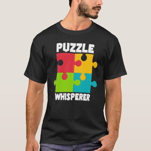 Puzzle Solving Puzzles Hobby Crossword   7 T-shirt (Voorkant)