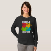 Puzzle Solving Puzzles Hobby Crossword 7 T-shirt (Voorkant volledig)