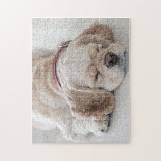 Puzzle Sommeil de chien de cocker (Vertical)