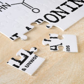 Puzzle Sommeil mieux avec de la mélatonine (molécule (Côté)