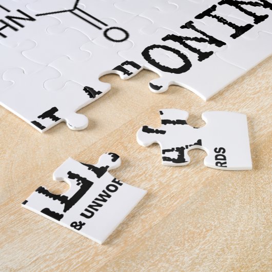 Puzzle Sommeil mieux avec de la mélatonine (molécule (Côté)