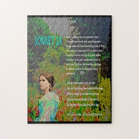 Puzzle Sonnet 18 (Vertical)