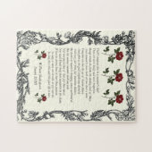 Puzzle Sonnet # 18 par William Shakespeare (Horizontal)