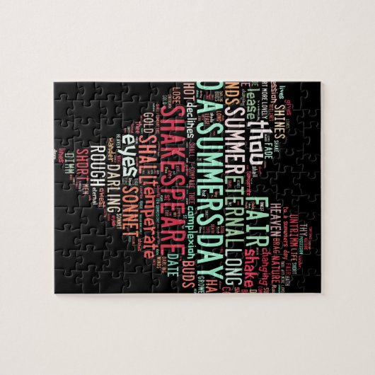 Puzzle Sonnet de Shakespeare (Horizontal)