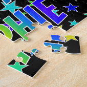 Puzzle "SOPHIE" Prénom, Amusant "HEUREUX ANNIVERSAIRE" (Côté)