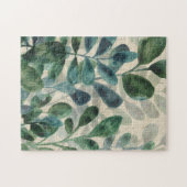 Puzzle Sophistication verdoyante - Feuilles tropicaux (Horizontal)