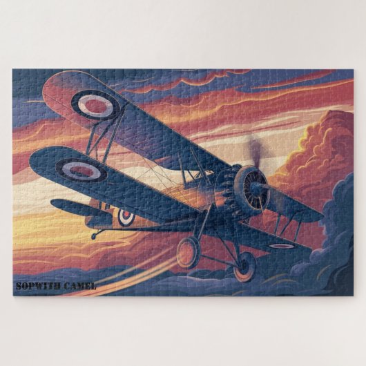 Puzzle Sopwith Camel : Les ailes de la Grande Guerre (Horizontal)