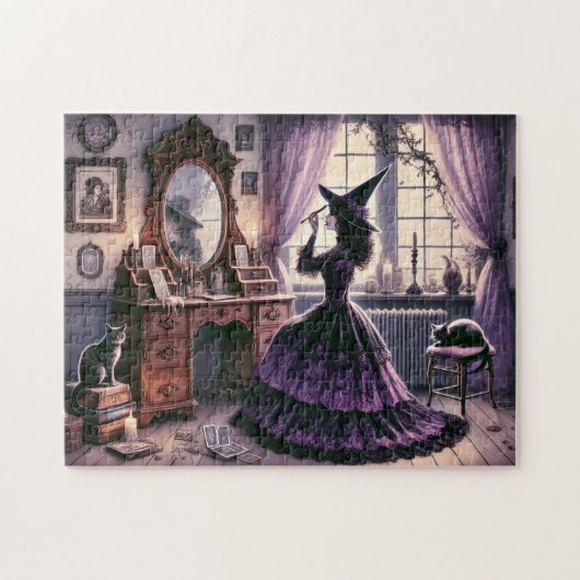 Puzzle Sorcière antique à Vanity Gothic Academia (Horizontal)