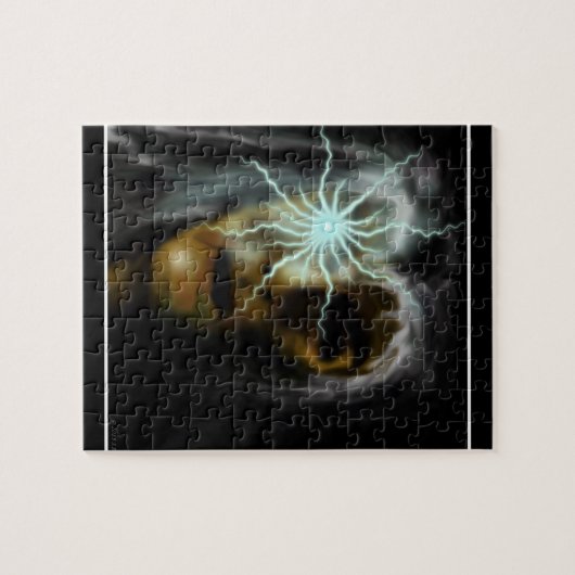 Puzzle Sorcière (bronzez) (Horizontal)