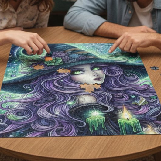 Puzzle Sorcière Céleste Mystique