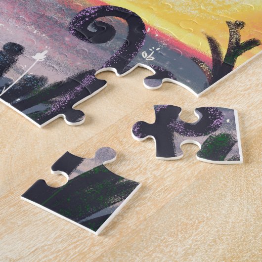 Puzzle Sorcière Contrôler Un Joli Imaginaire Citrouille V (Côté)