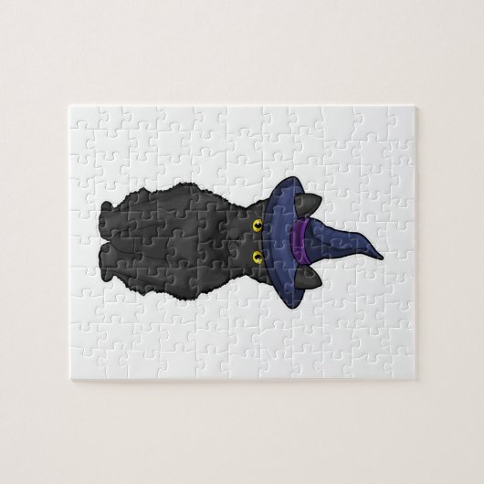 Puzzle Sorcière de chat (Horizontal)