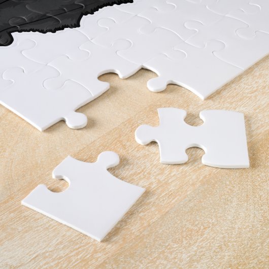 Puzzle Sorcière de chat (Côté)