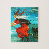 Puzzle Sorcière de vol (Vertical)