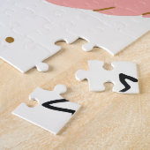 Puzzle Sorcière école Motif de doodle magique (Côté)