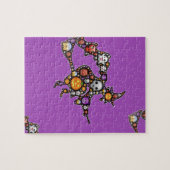 Puzzle sorcière émoji (Horizontal)