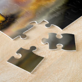 Puzzle Sorcière et chat noir, Happy Halloween ! (Côté)