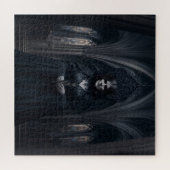 Puzzle Sorcière Maléfique Dans Cathédrale (Horizontal)