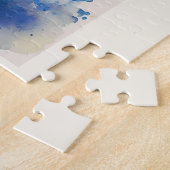 Puzzle Sorcière mignonne et papillons (Côté)