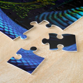 Puzzle Sorcière noire avec serpent et livre épell (Côté)