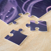 Puzzle Sorcière Violette Gothique (Côté)