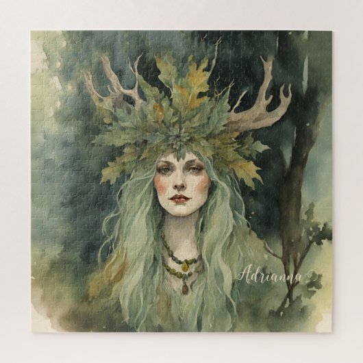 Puzzle Sorcière Woodland (Vertical)