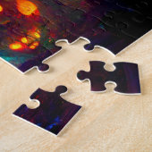 Puzzle Sorcières magiques d'Halloween Citrouilles (Côté)