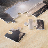 Puzzle Sortant d'une grotte de glace, Islande (Côté)