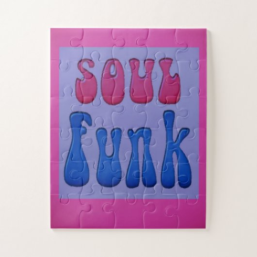 Puzzle Soul Music Mots funky graphismes (Vertical)