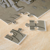 Puzzle Soulagement de Bas des guerriers aztèques (Côté)