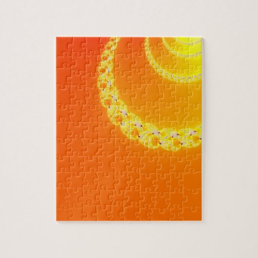 Puzzle Sound Waves Fractal Art (Vertical)