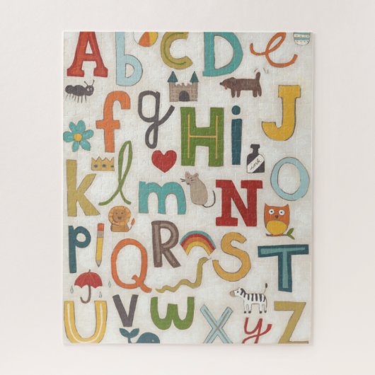 Puzzle Soupe Alphabet (Vertical)
