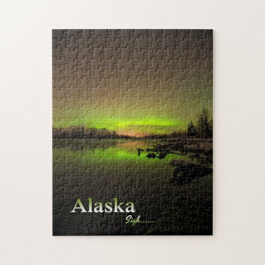 Puzzle Soupir de l'Alaska…. (Vertical)