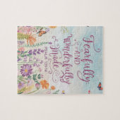 Puzzle source d'inspiration Bible chrétienne Verse (Horizontal)