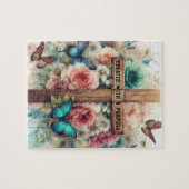 Puzzle source d'inspiration Bible chrétienne Verse (Horizontal)