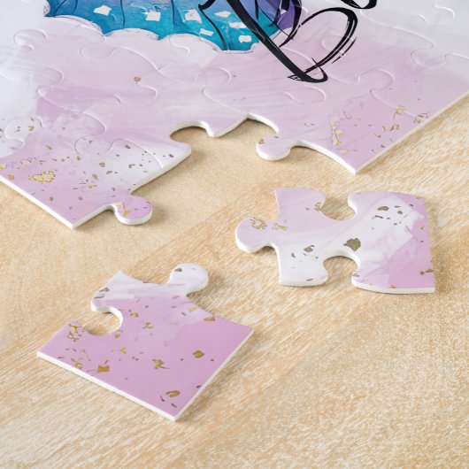 Puzzle source d'inspiration Bible chrétienne Verse (Côté)