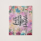 Puzzle source d'inspiration Bible chrétienne Verse (Vertical)