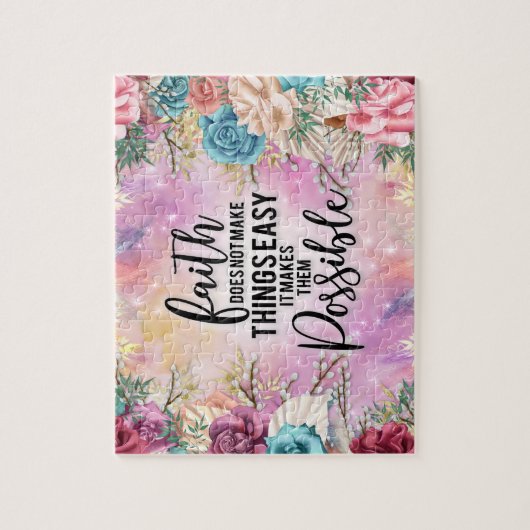 Puzzle source d'inspiration Bible chrétienne Verse (Vertical)