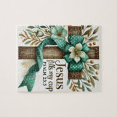 Puzzle source d'inspiration Bible chrétienne Verse (Horizontal)