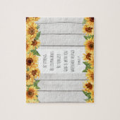 Puzzle source d'inspiration Bible chrétienne Verse (Vertical)