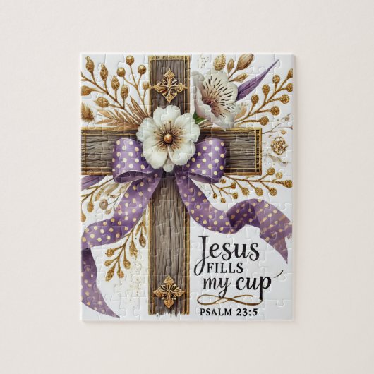 Puzzle source d'inspiration Bible chrétienne Verse (Vertical)