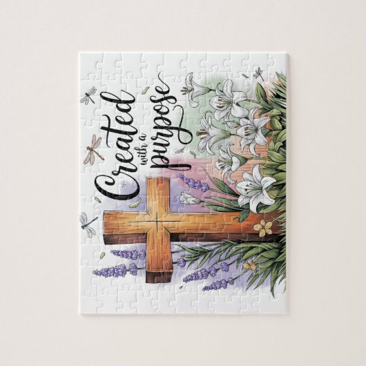 Puzzle source d'inspiration Bible chrétienne Verse (Vertical)