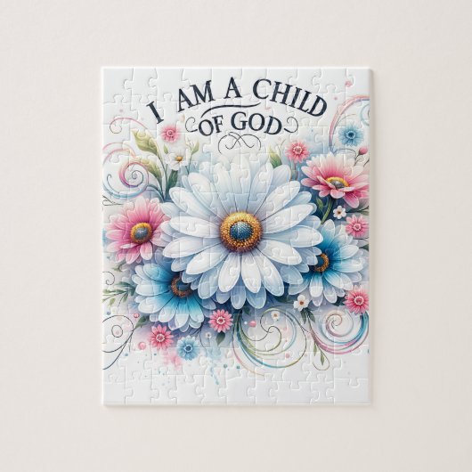 Puzzle source d'inspiration Bible chrétienne Verse (Vertical)