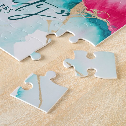 Puzzle source d'inspiration Bible chrétienne Verse (Côté)