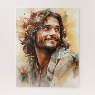 Puzzle souriant Jésus