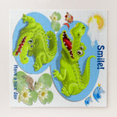 Puzzle Sourire crocodile (Horizontal)