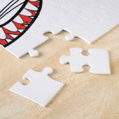 Puzzle Sourire du Chat de Cheshire BLEU (Côté)