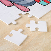 Puzzle Souris comme mariée avec voile & cadeau.PNG (Côté)